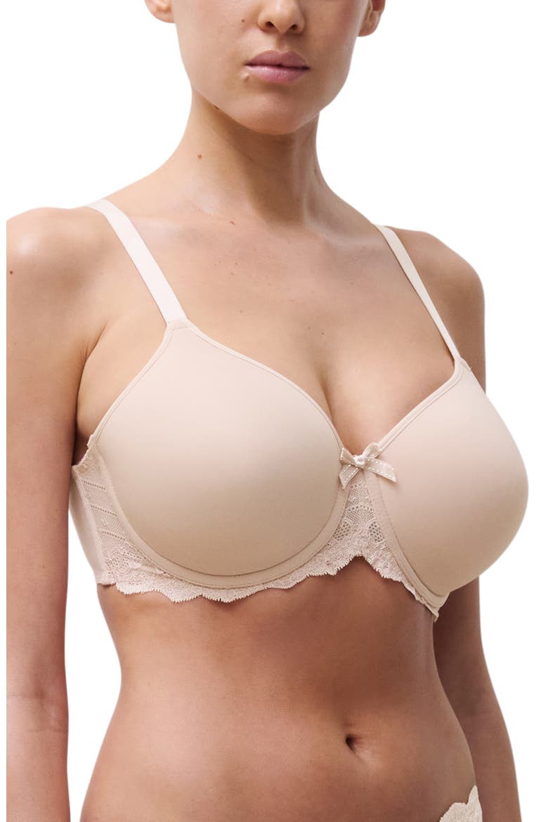 Rive Gauche Full Coverage T-Shirt Bra, Alternate, color, ROSE/ ENGLISH ROSE