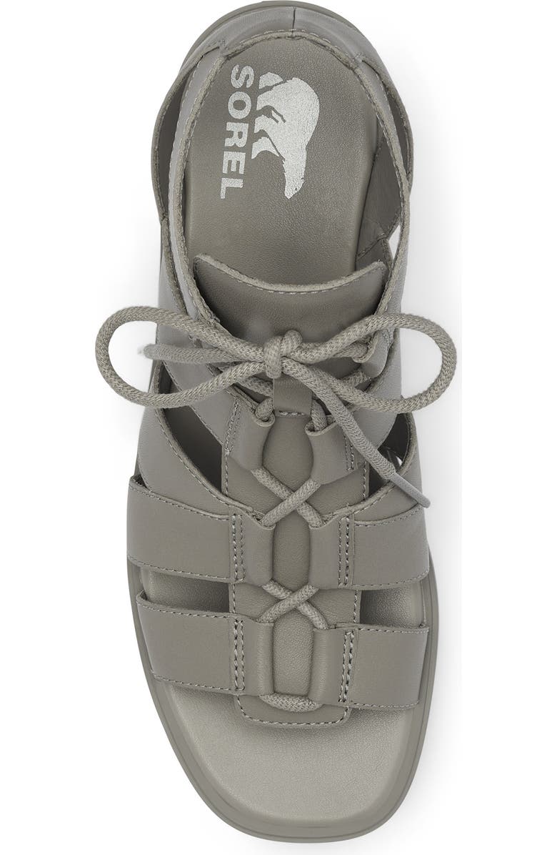 SOREL Joanie III Lace-Up Wedge Sandal, Alternate, color,