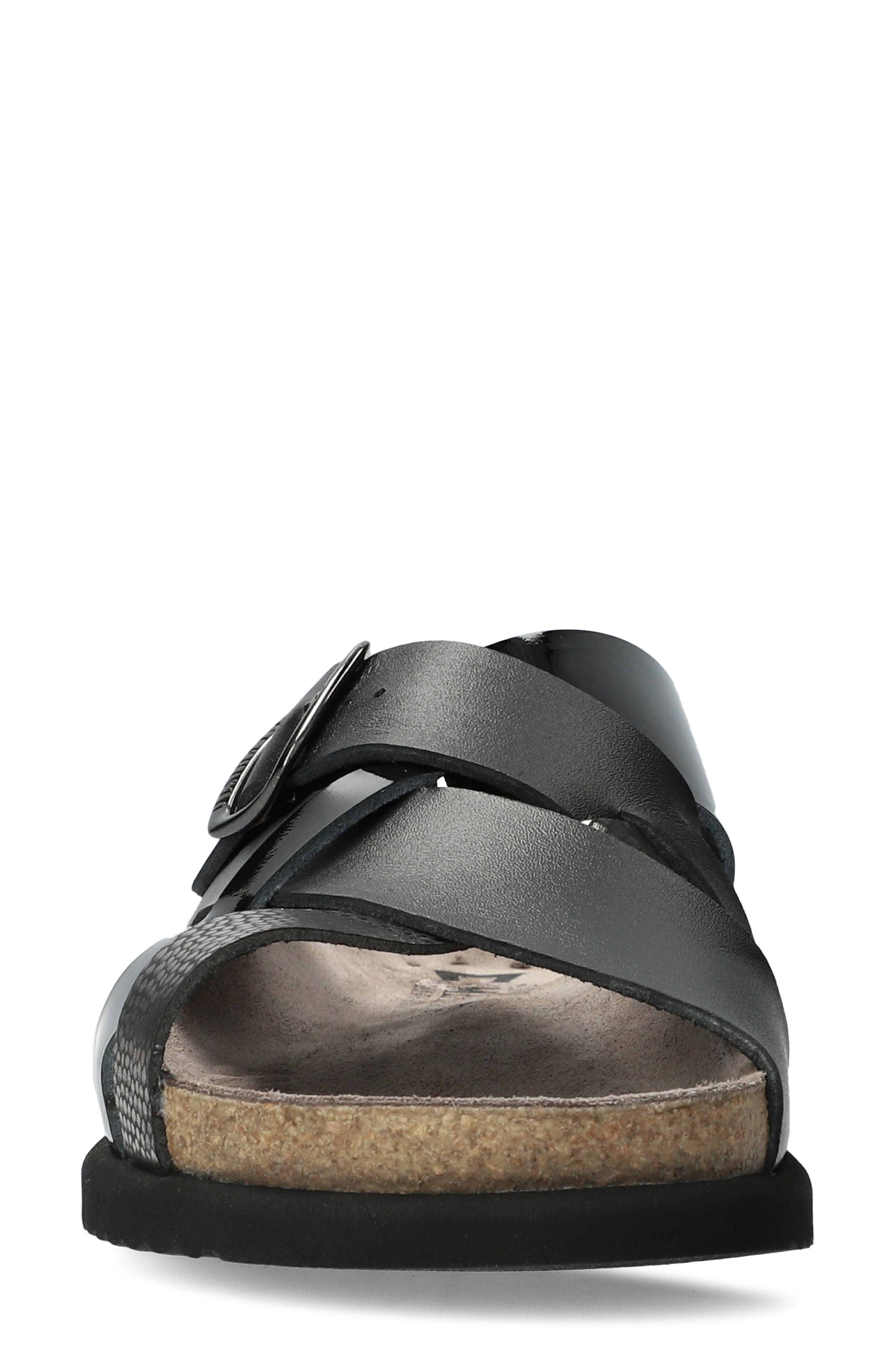 Mephisto Hida Slide Sandal, Alternate, color, Grey