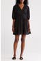 Embroidered Eyelet Short Sleeve Dress