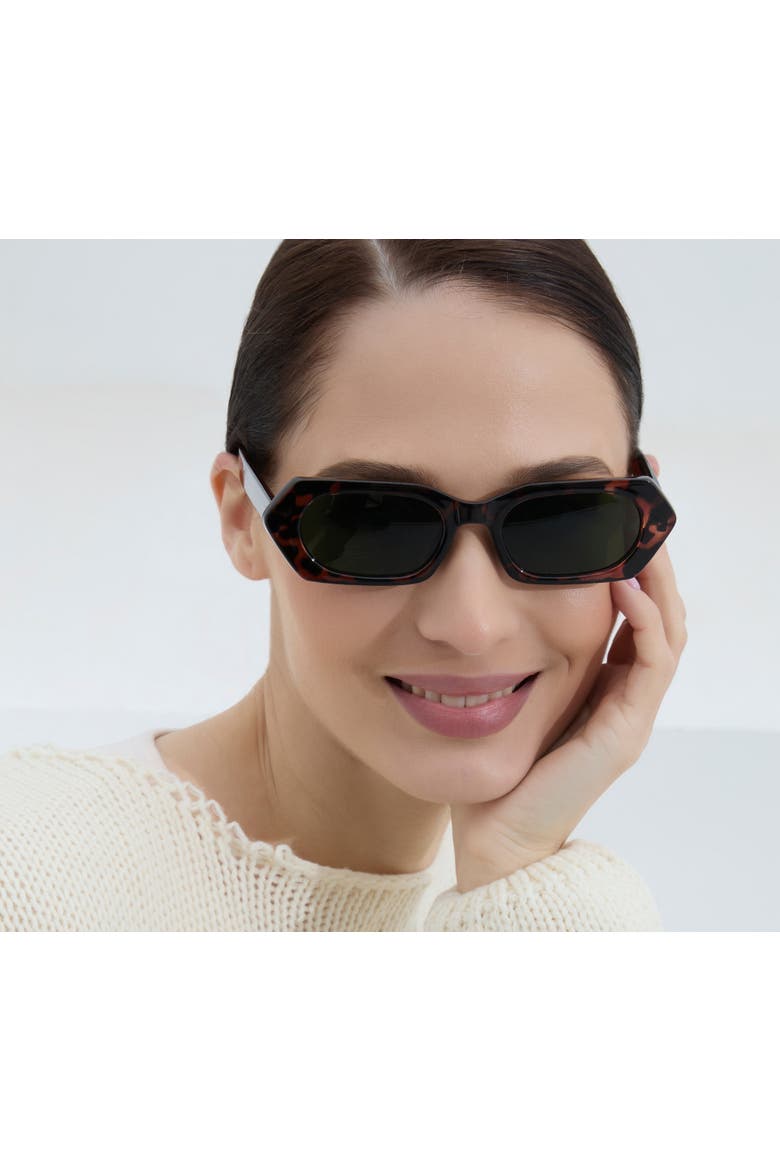 The Starlight Sunglasses, Alternate, color, Tortoise