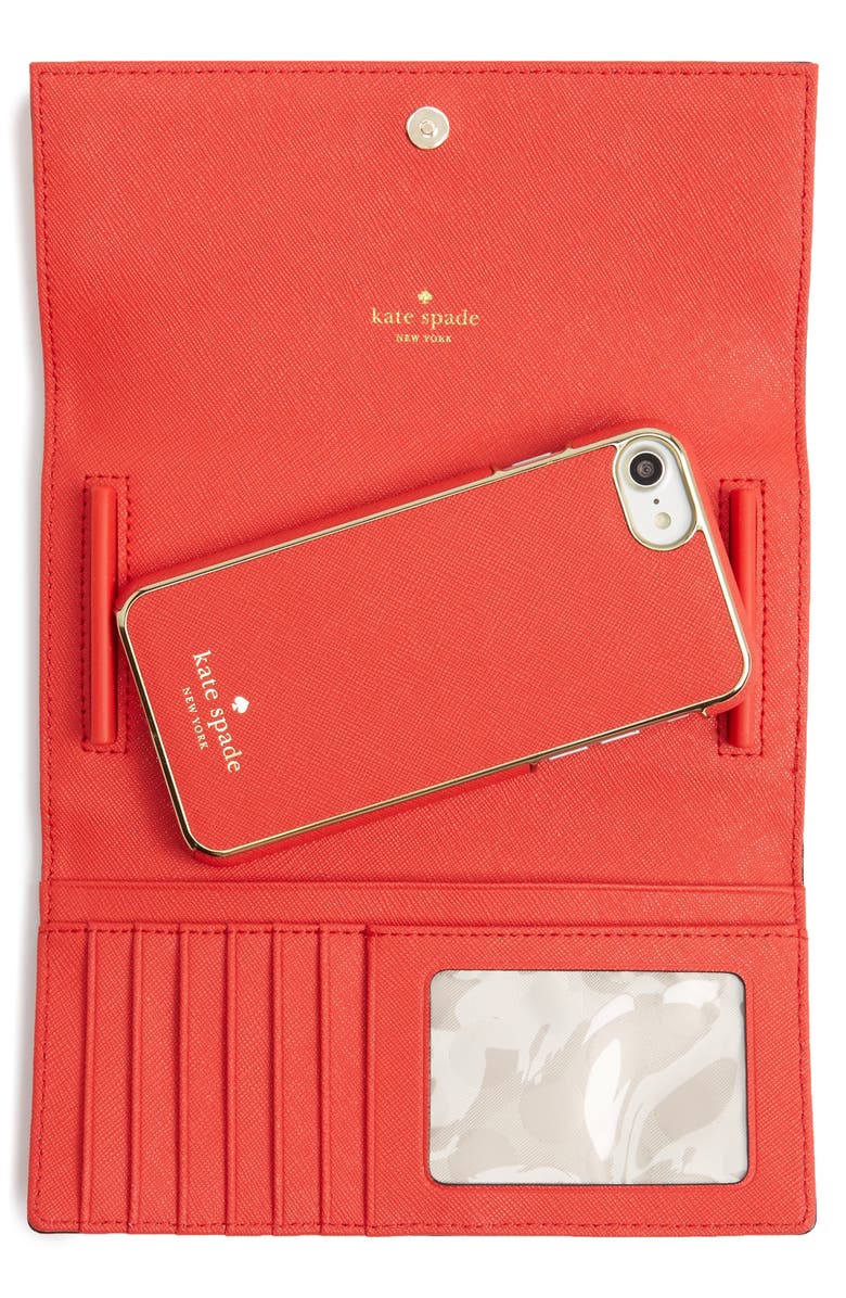 Kate Spade New York leather iPhone 7/8 & 7/8 Plus case, Alternate, color,