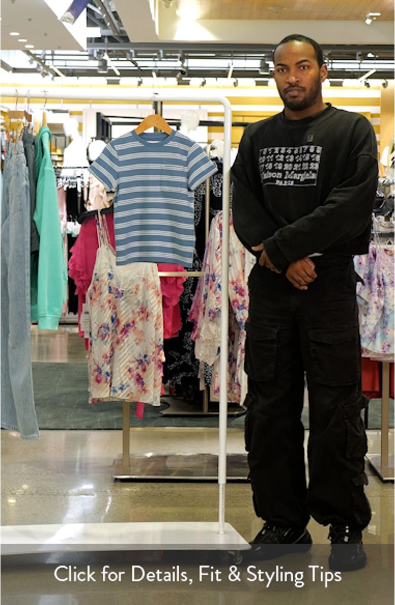 Kids' Stripe Pocket T-Shirt, sales video thumbnail