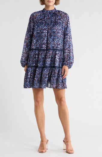 Melrose and Market Tiered Long Sleeve Dress