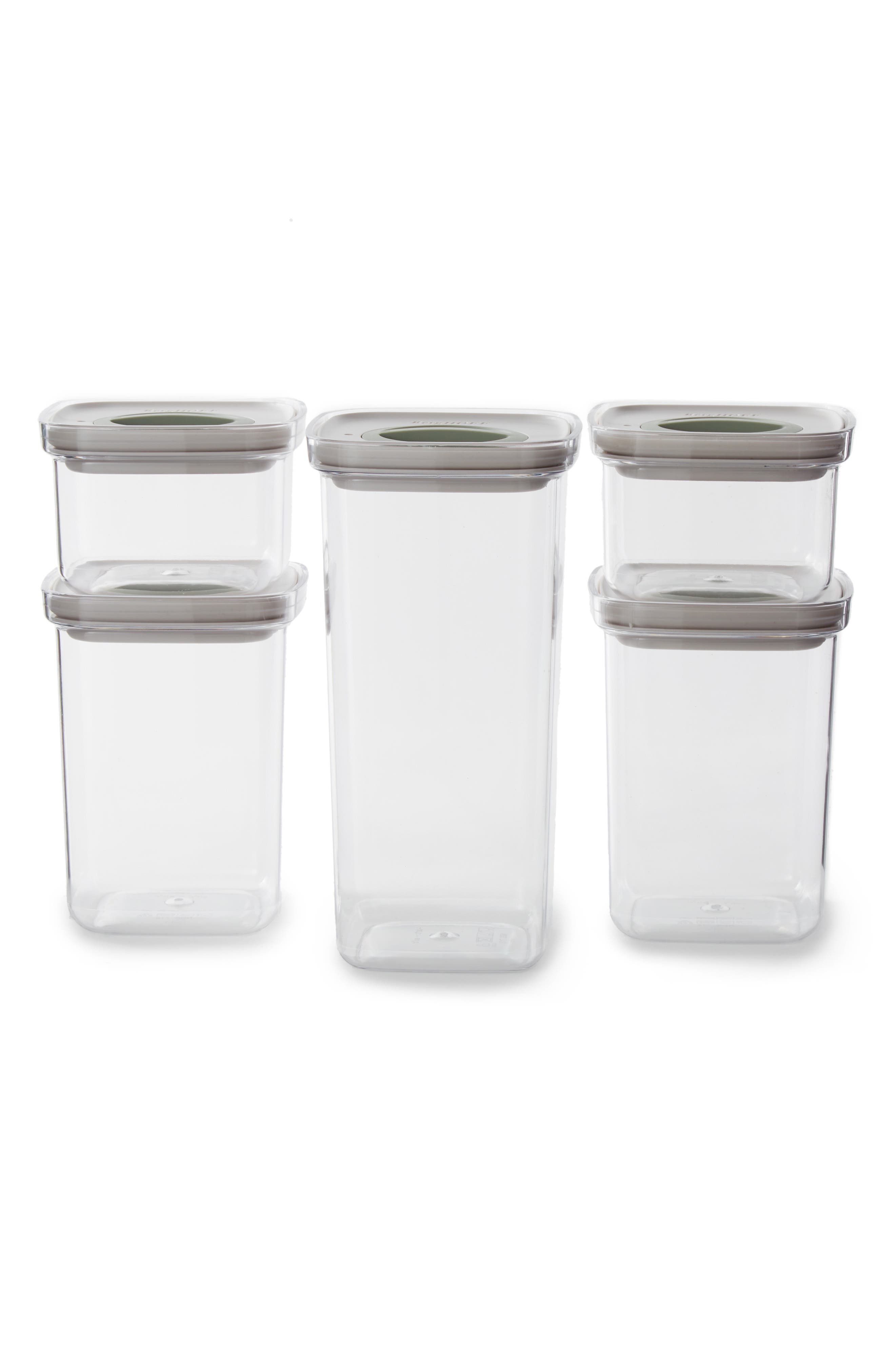 BergHOFF Bal 5-Piece Smart Seal Food Container Set