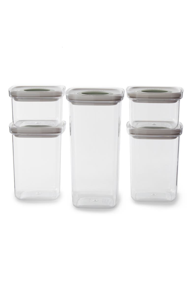 BergHOFF Bal 5-Piece Smart Seal Food Container Set, Main, color, 