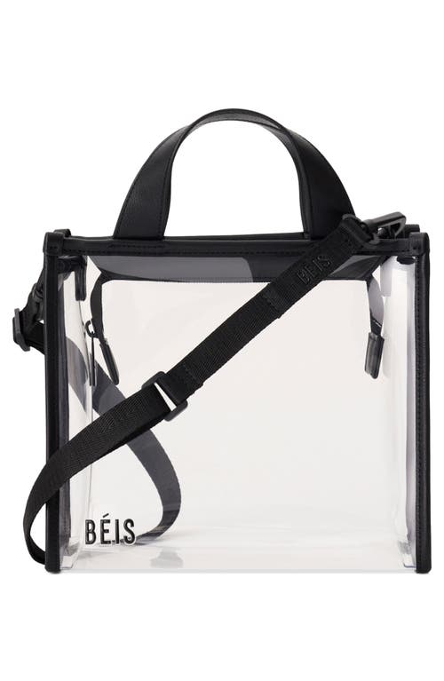 Beis Béis The Clear Stadium Tote In White