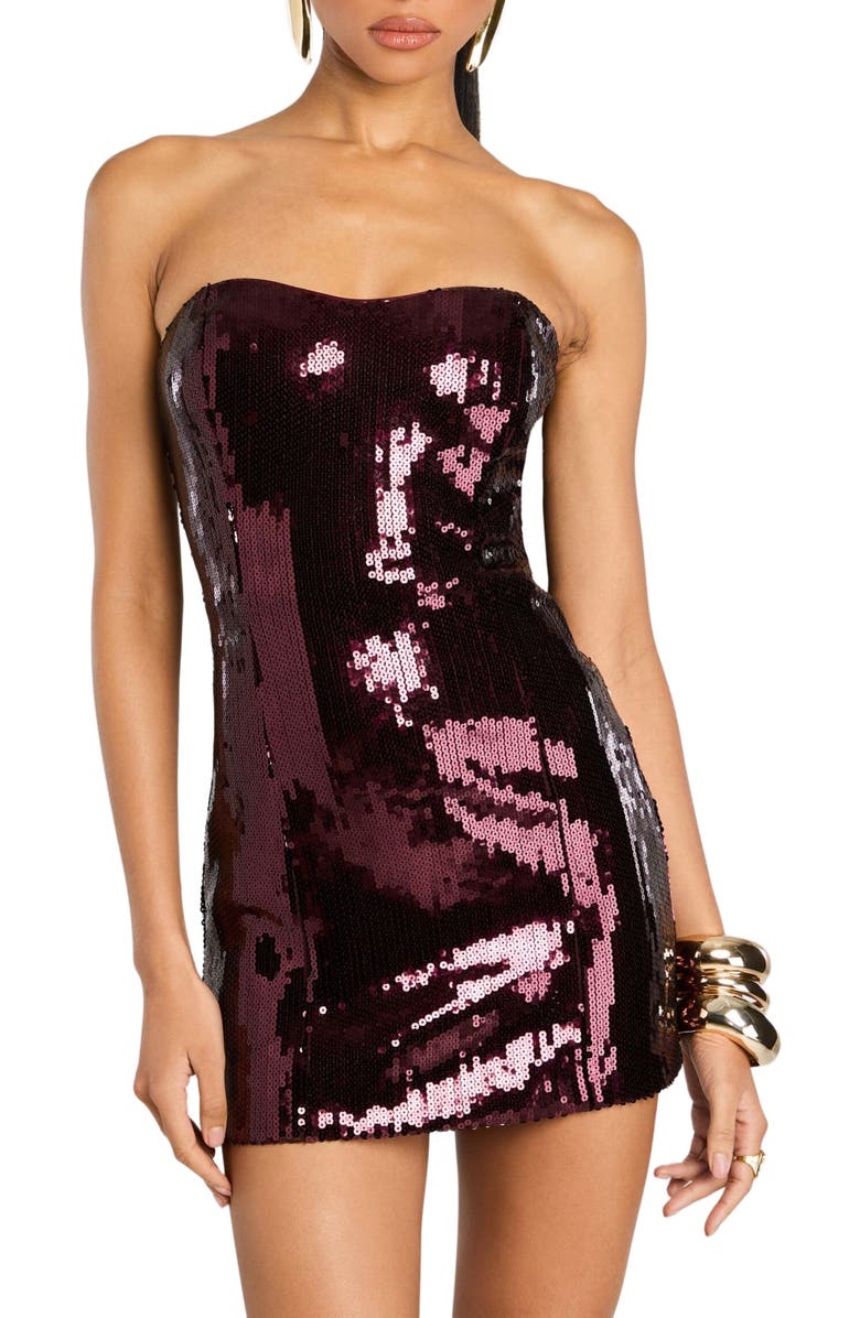 Retrofête Cecil Sequin Dress, Main, color, 