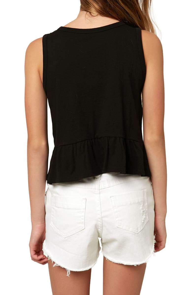 O'Neill Kids' Peace and Surf Graphic Tank, Alternate, color,