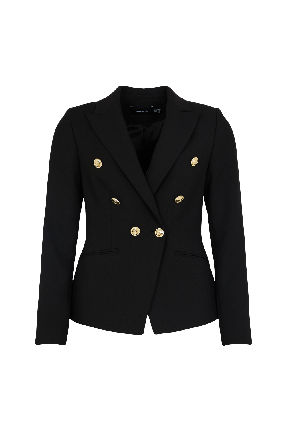 Tailored Button Military Blazer - image 2