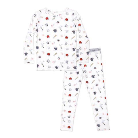 Kids' Baseball Set of 2 Piece Pajamas