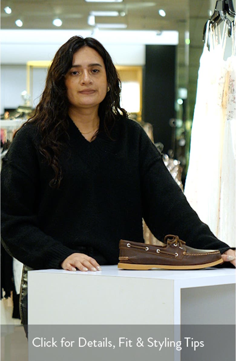 Authentic Original 2-Eye Boat Shoe, sales video thumbnail