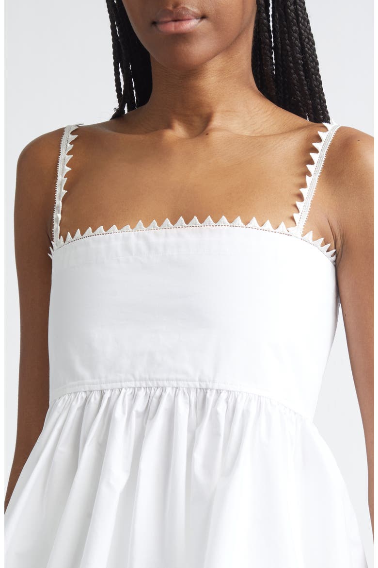 The Traversin Cotton Poplin Camisole Top, Alternate, color, WHITE