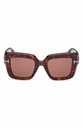 TOM FORD 52mm Square Sunglasses