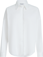 Brunello Cucinelli Stretch poplin shirt with monili