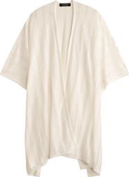 Lauren Ralph Lauren Sheer Stripe Ruana