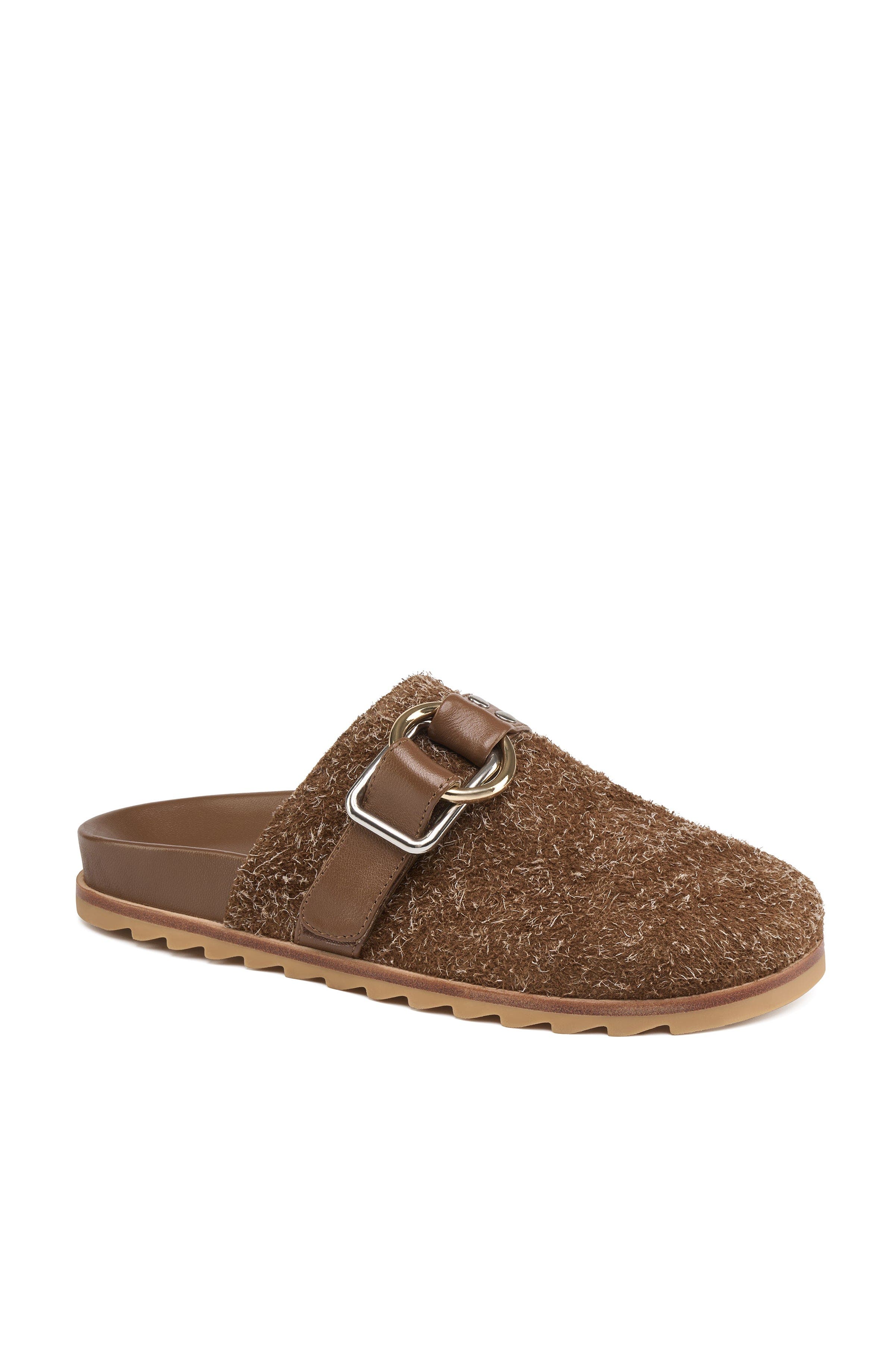JSlides Rosie Slip On Mule, Main, color, Brown