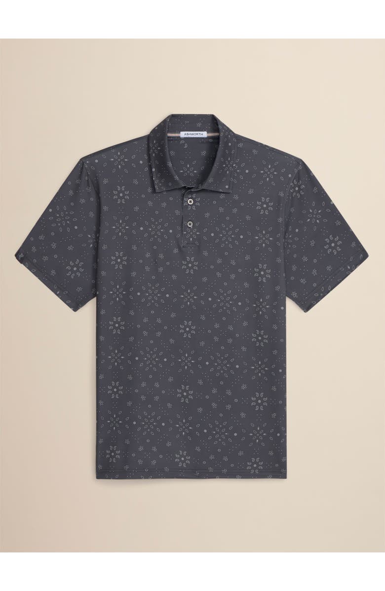 ASHWORTH GOLF Western Polo, Main, color, Asphalt