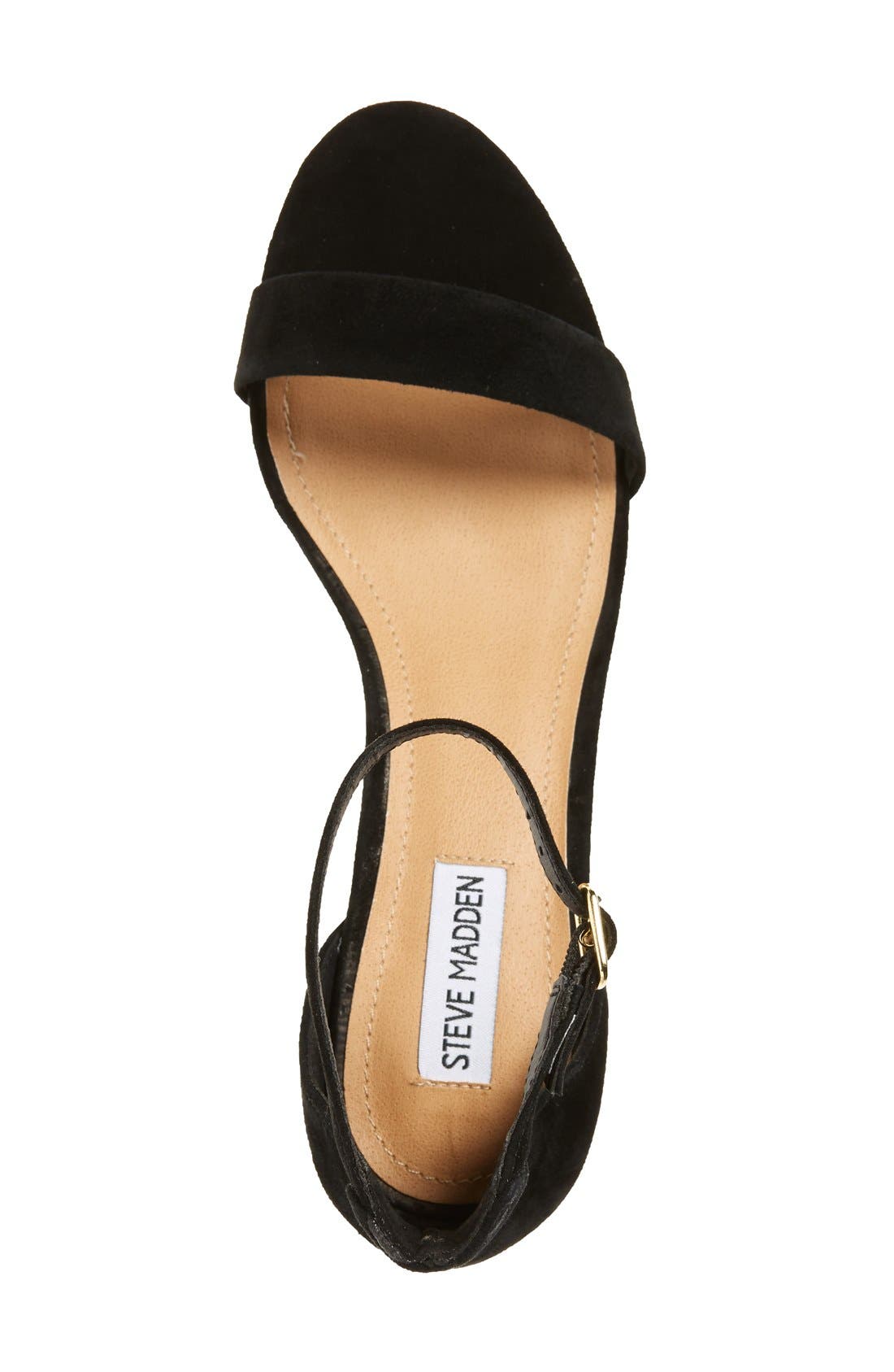 Steve Madden 'Irenee-G' Mirror Block Heel Sandal, Alternate, color, 