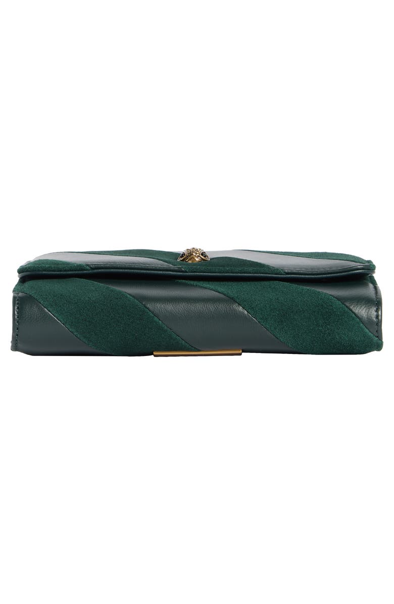 Kurt Geiger London Soho Wallet on a Chain, Alternate, color, Dark Green