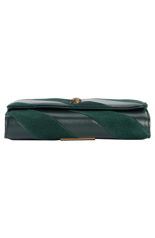 Kurt Geiger London Soho Wallet On A Chain In Green