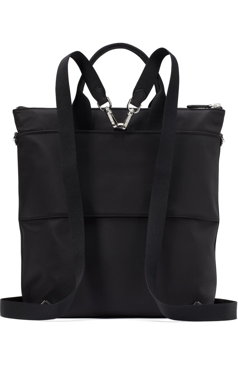 Kate Spade New York sam ksnyl recycled nylon convertible backpack, Alternate, color,