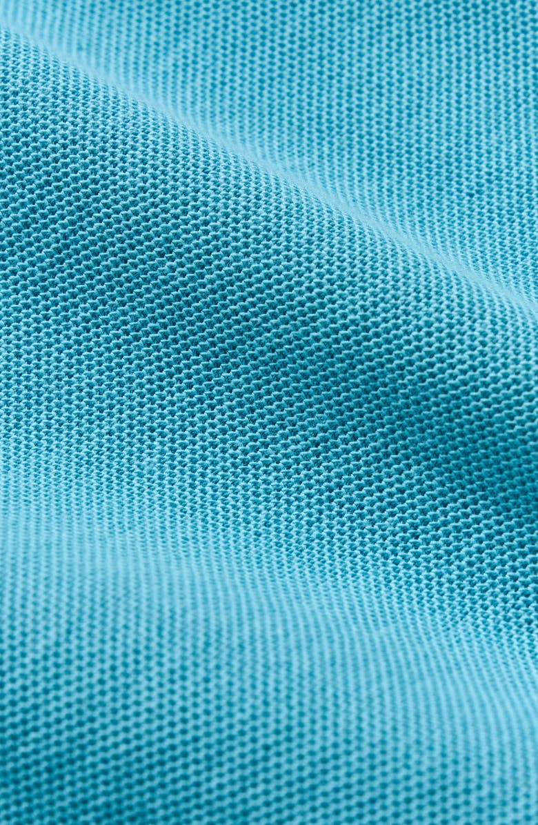 Billy Reid Pensacola Pima Cotton Piqué Pocket Polo, Alternate, color, Delphinium Blue