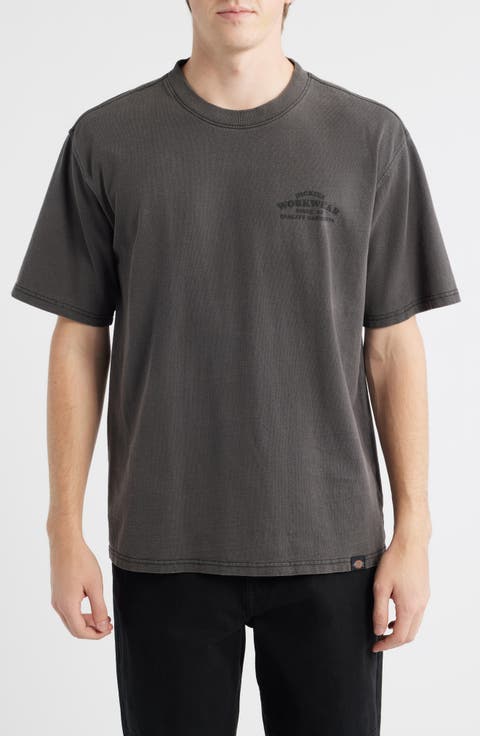 Christina Logo Cotton Graphic T-Shirt