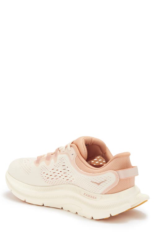Hoka Kawana 2 Sneakers In Beige Fabric In White