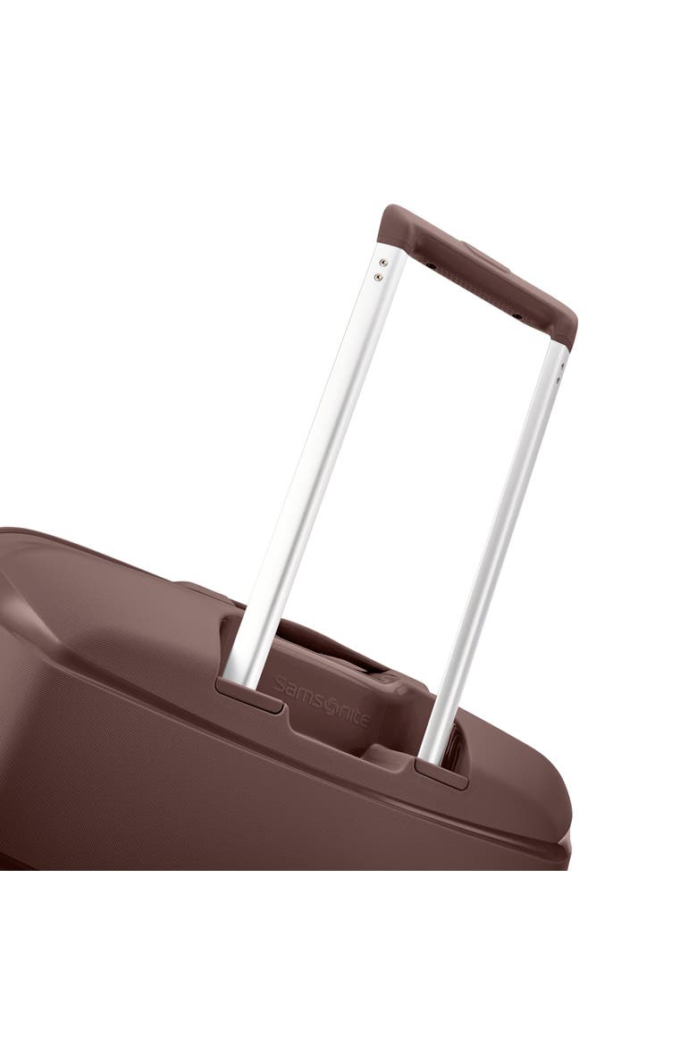 Outline Pro 21" Carry On Spinner Luggage, Alternate, color, Cocoa Chocolate Mauve