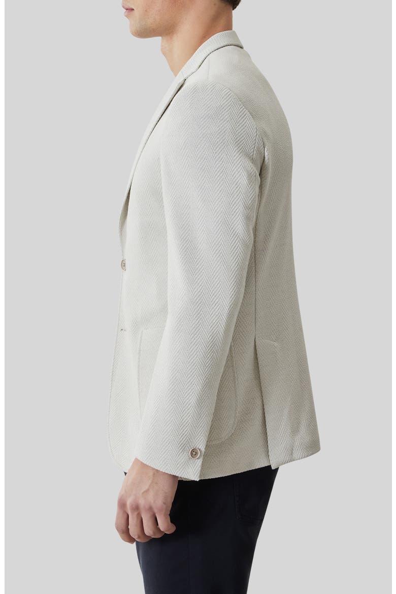 Eryx Cotton & Linen Blend Herringbone Sport Coat, Alternate, color, MOONSTONE