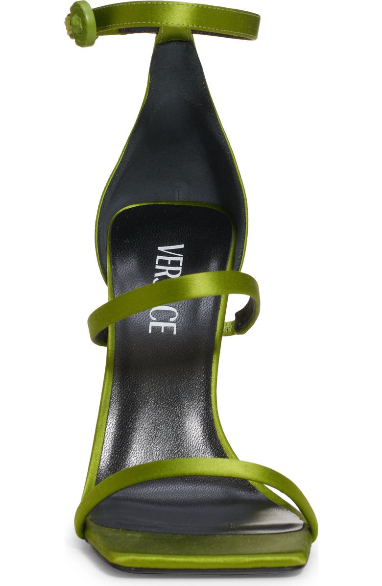 Versace Ankle Strap Sandal, Alternate, color,