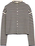 Alex Mill Taylor Stripe Cotton & Cashmere Cardigan
