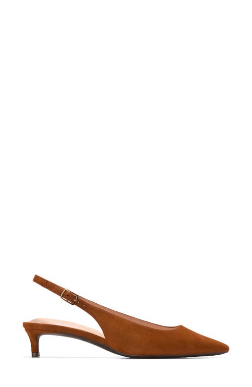 Cole Haan The Go-to Jocelyn Slingback Pump In Brown