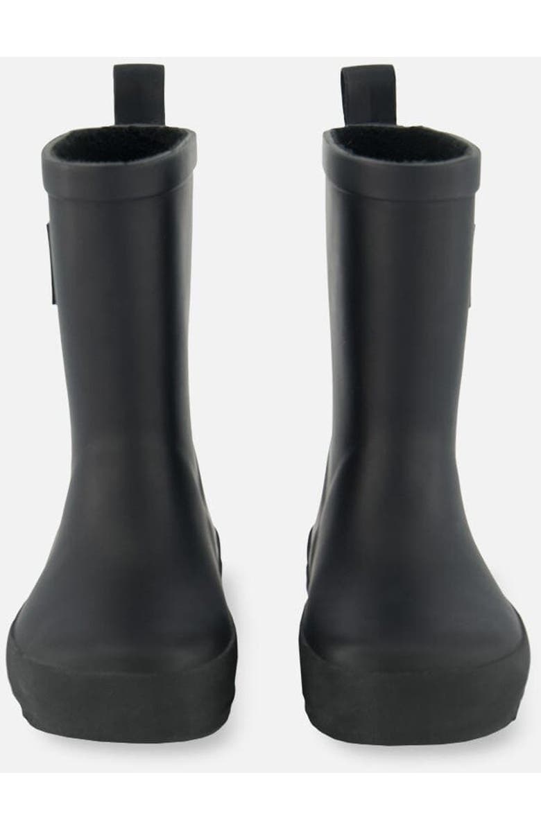 Deux par Deux Baby Unisex Rain Boots Black, Main, color,