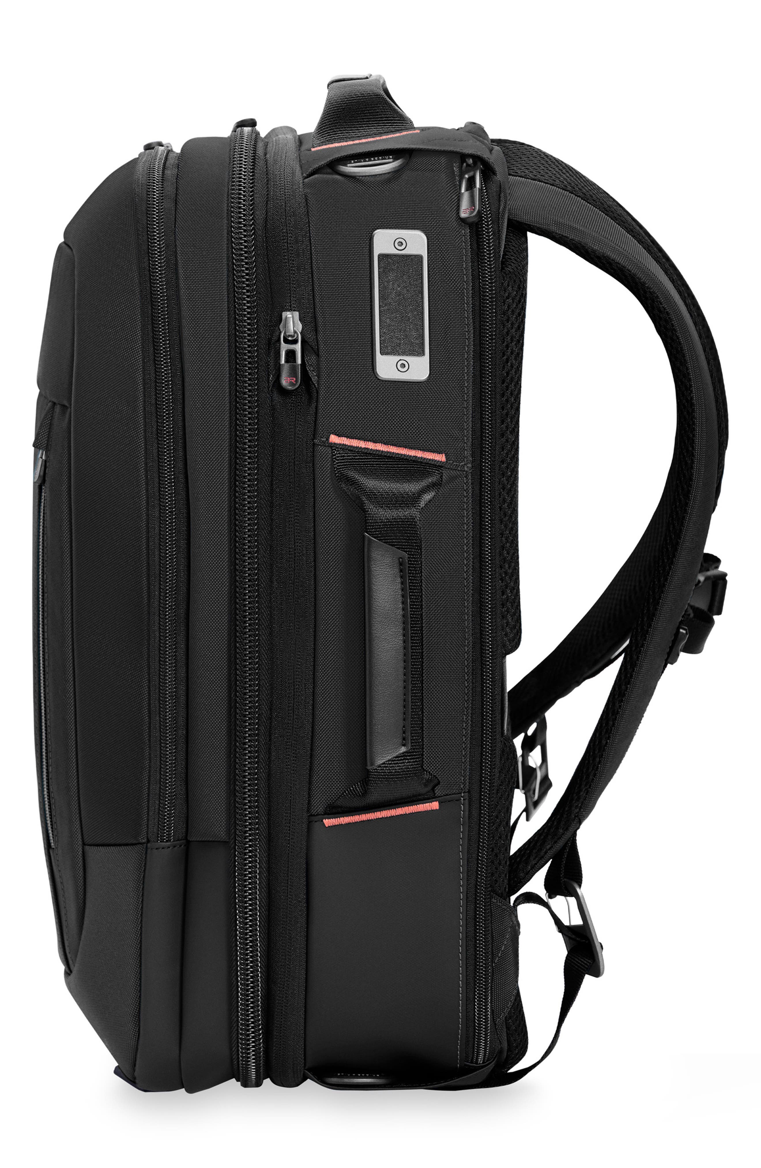 ZDX Medium Convertible Backpack, Alternate, color, BLACK