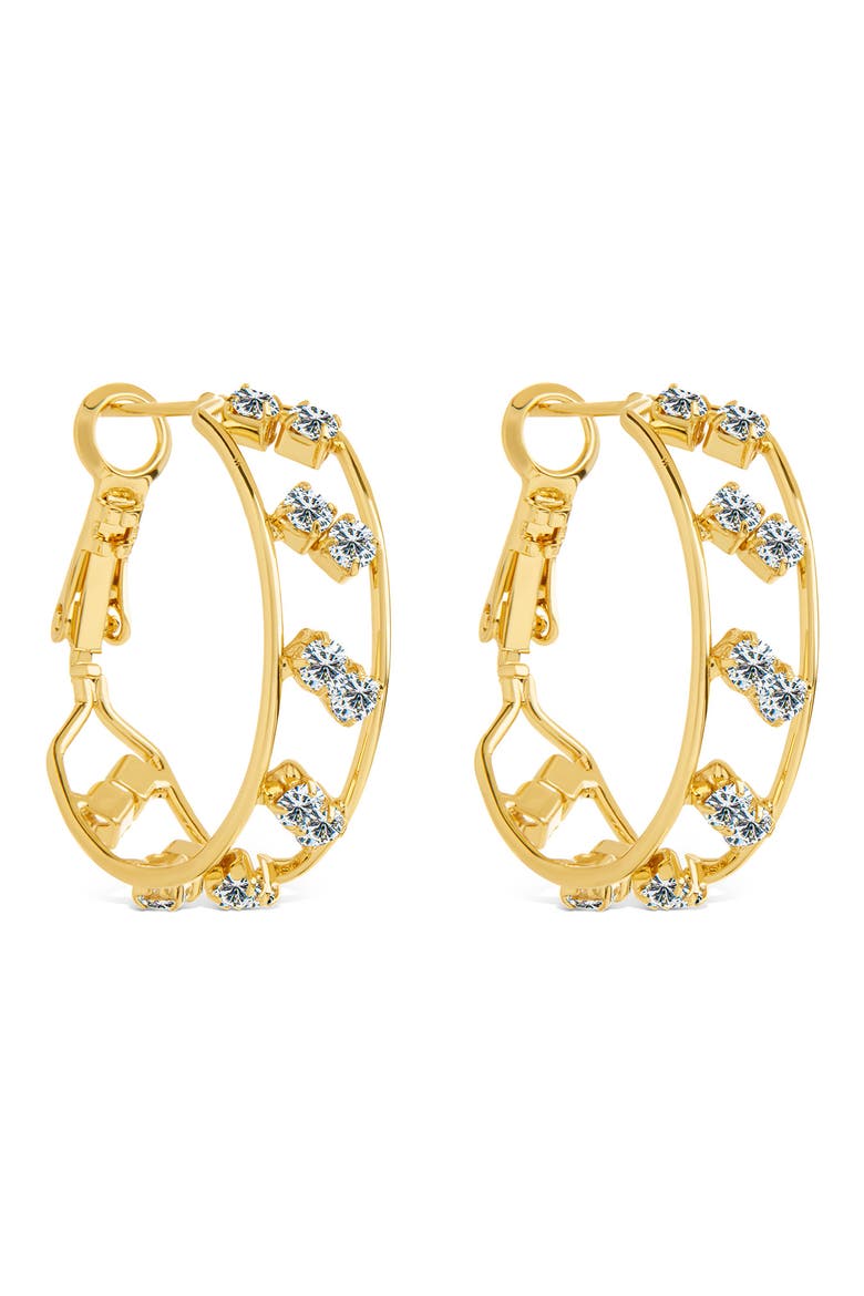 Angelika Hoop Earrings, Alternate, color, GOLD