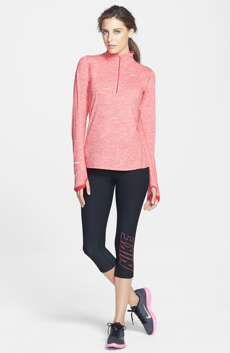 Nike 'Legend' Dri-FIT Logo Capris, Alternate, color,