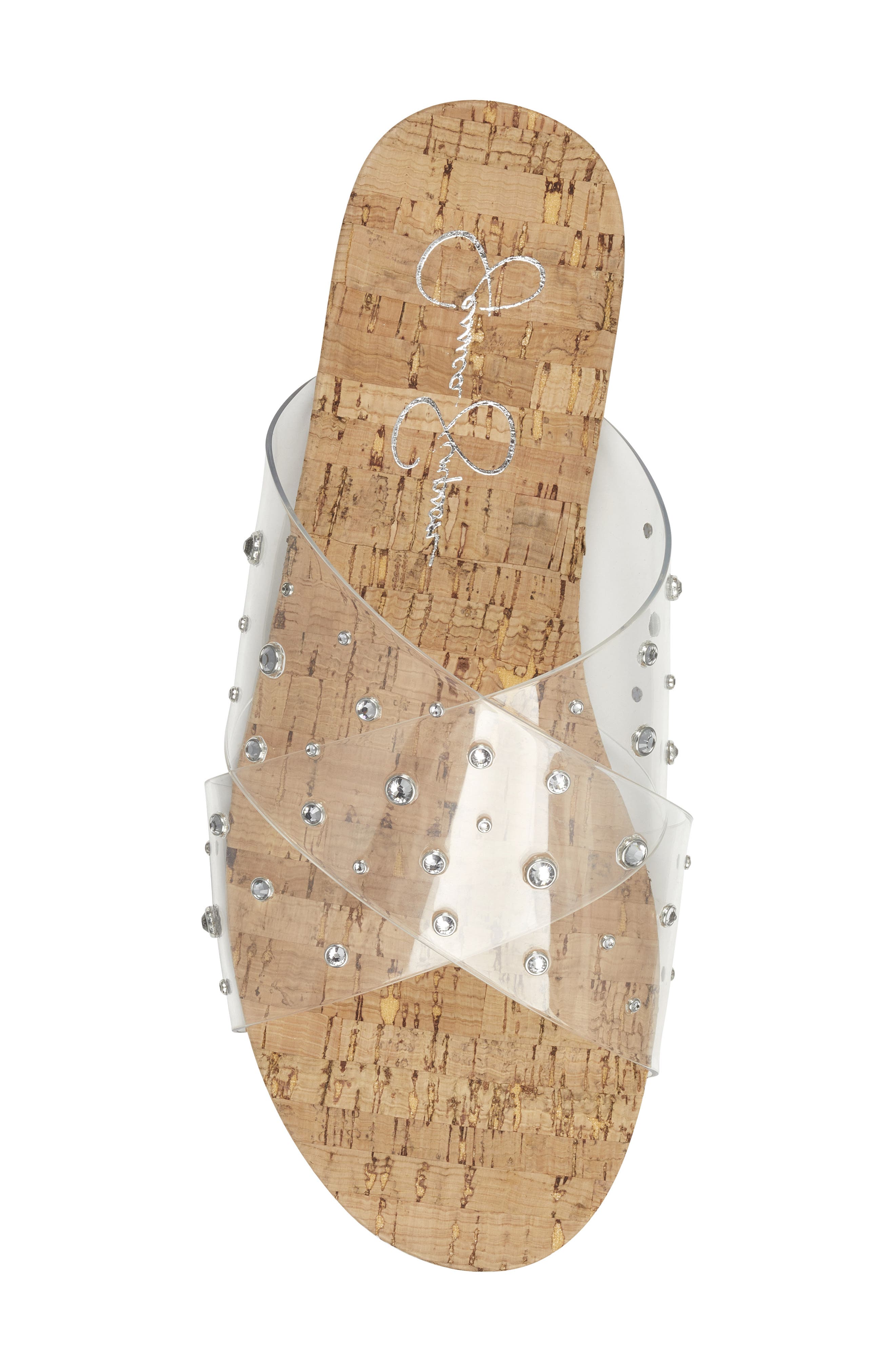 Tislie Clear Slide Sandal, Alternate, color, CLEAR/ CLEAR