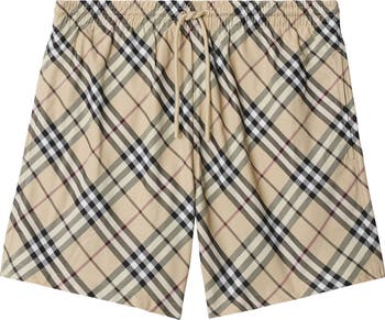 Check Swim Shorts