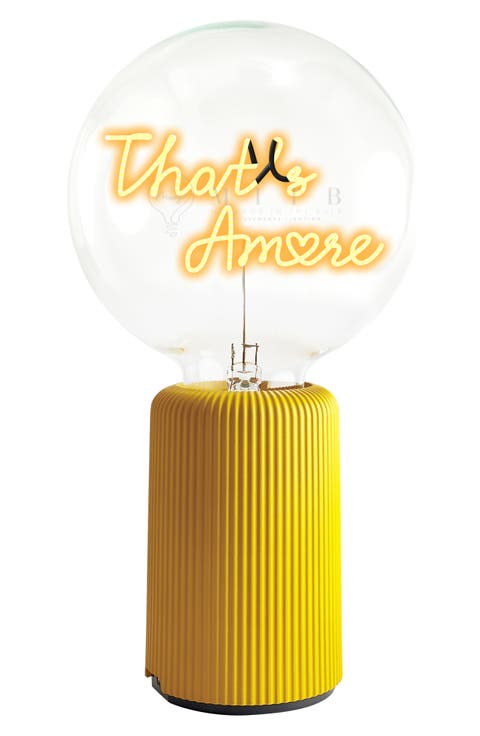That's Amore Bulb Portable Table Lamp
