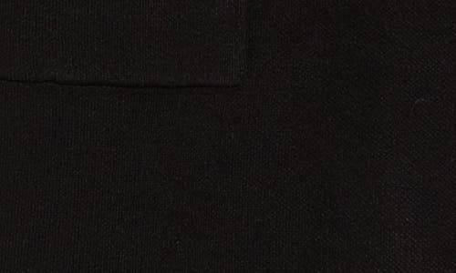 Max Studio Patch Pocket Long Cardigan In Black