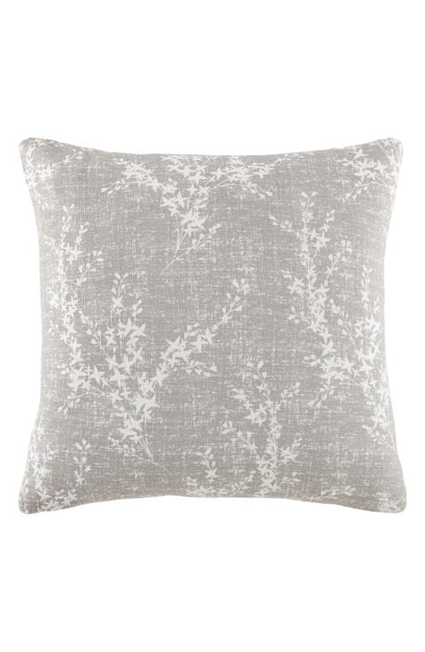Willow Cotton Throw Pillow