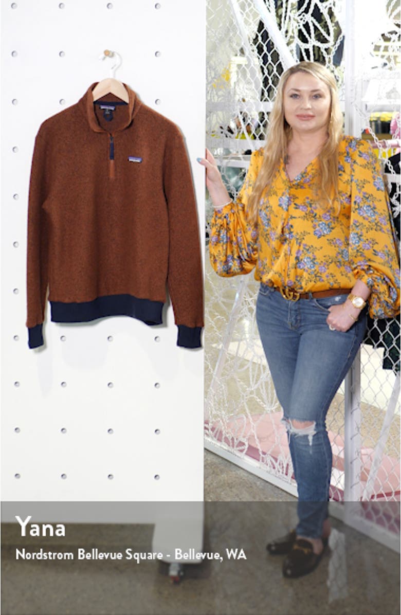 Woolyester Fleece Quarter Zip Pullover, sales video thumbnail