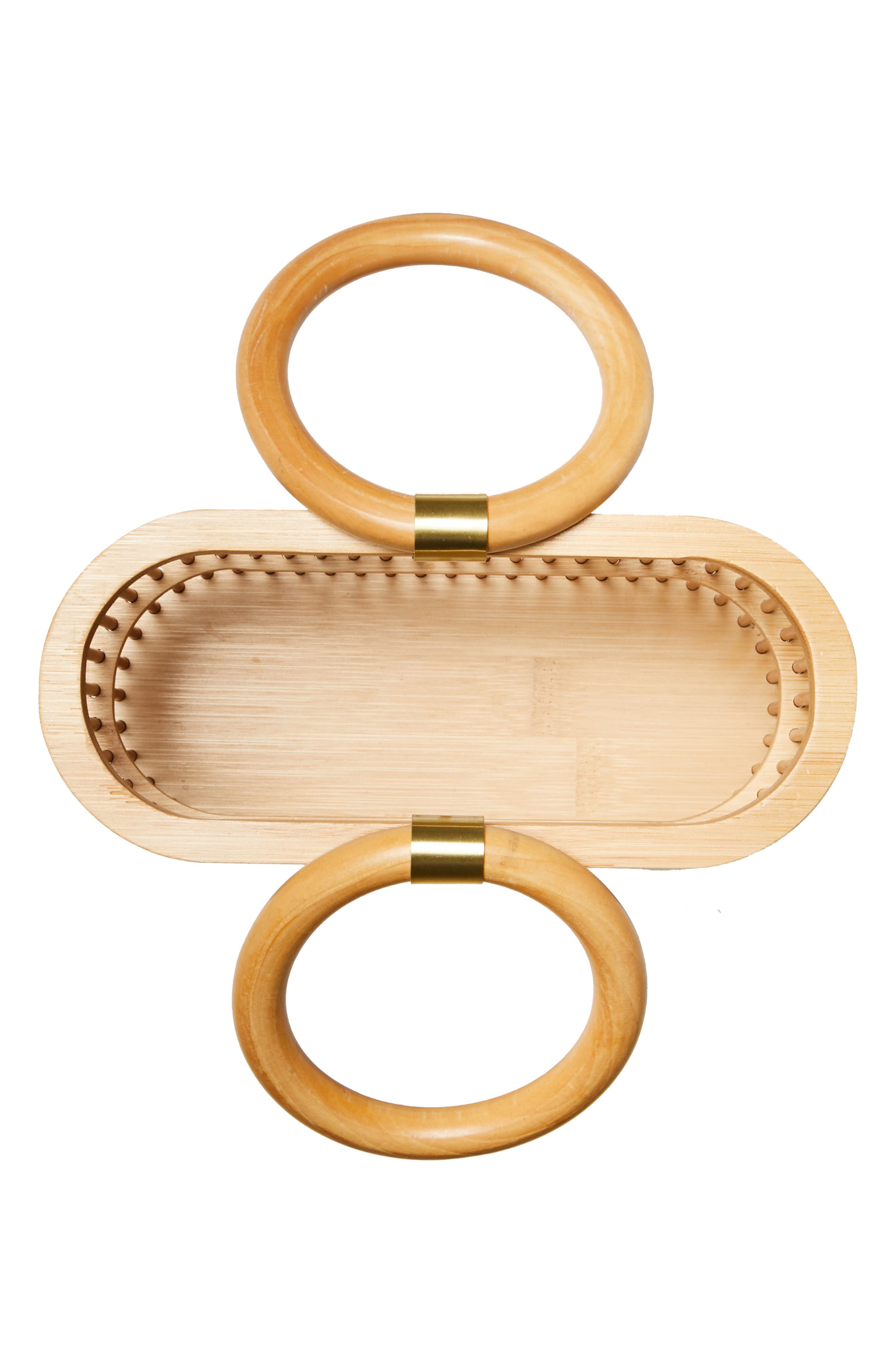 Cult Gaia Mini Coco Top Handle Bamboo Bag, Alternate, color, 