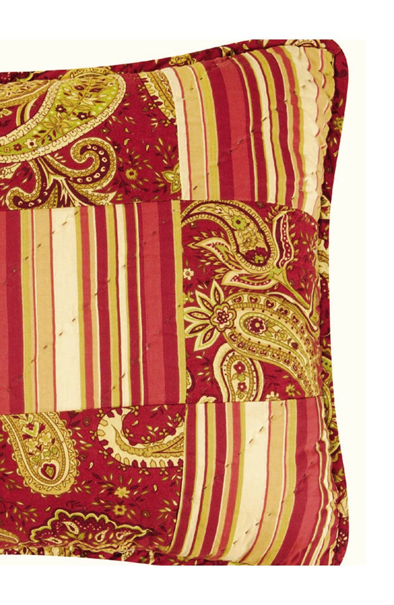 C&F Home Firenze Pieced Thanksgiving Accent Pillow, 12" x 16", Alternate, color, Red