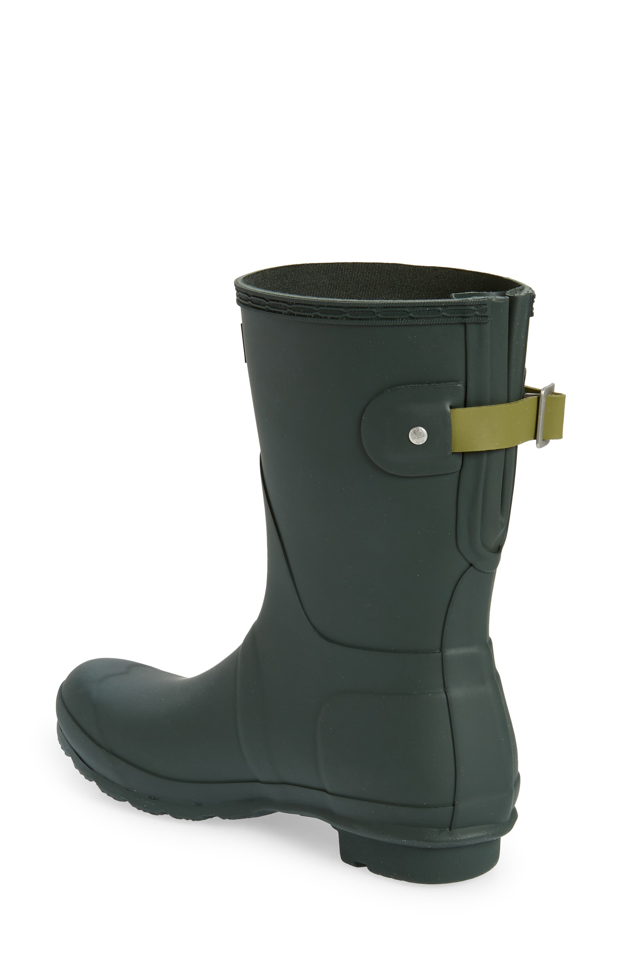 Original Short Back Adjustable Rain Boot, Alternate, color, ARCTIC MOSS/ UTILITY GREEN