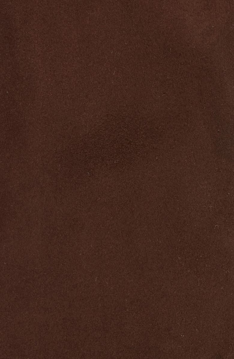 Nordstrom Suede Touchscreen Gloves, Alternate, color, Rich Coffee