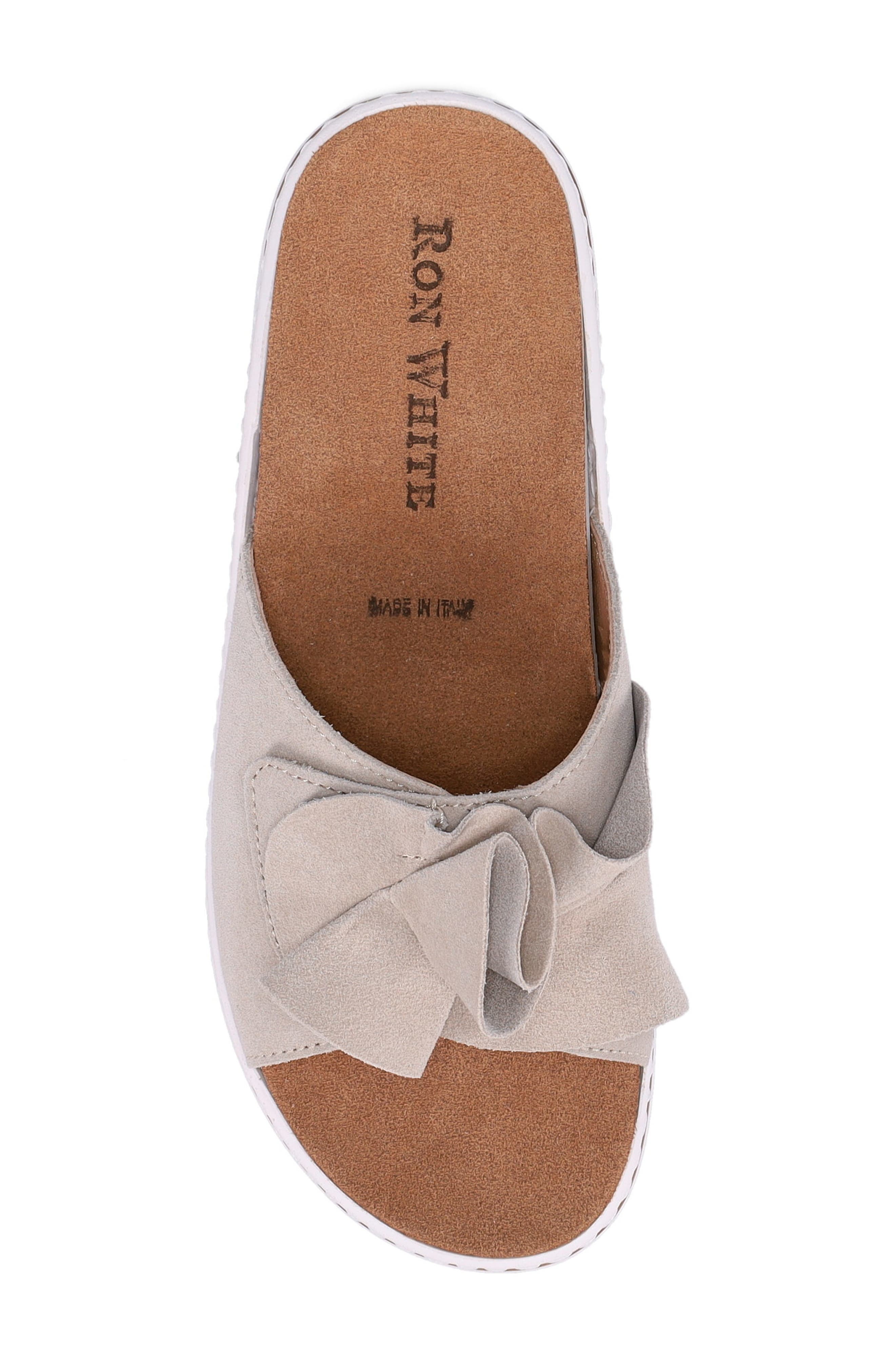 Ron White Frani Slide Sandal, Alternate, color, Dove