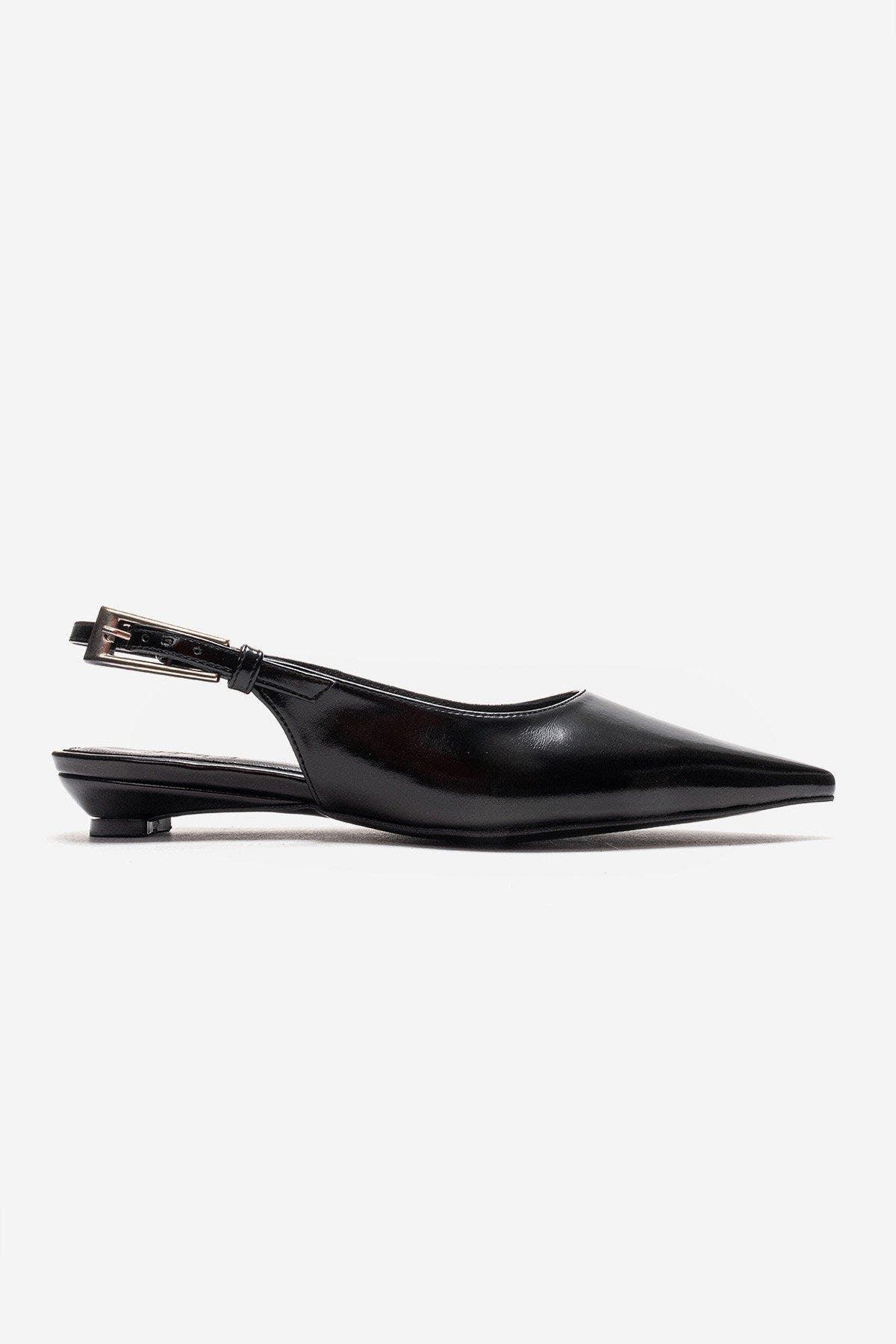 Prologue Shoes Jenna Slingback Pointed Toe Pump, Alternate, color, Black